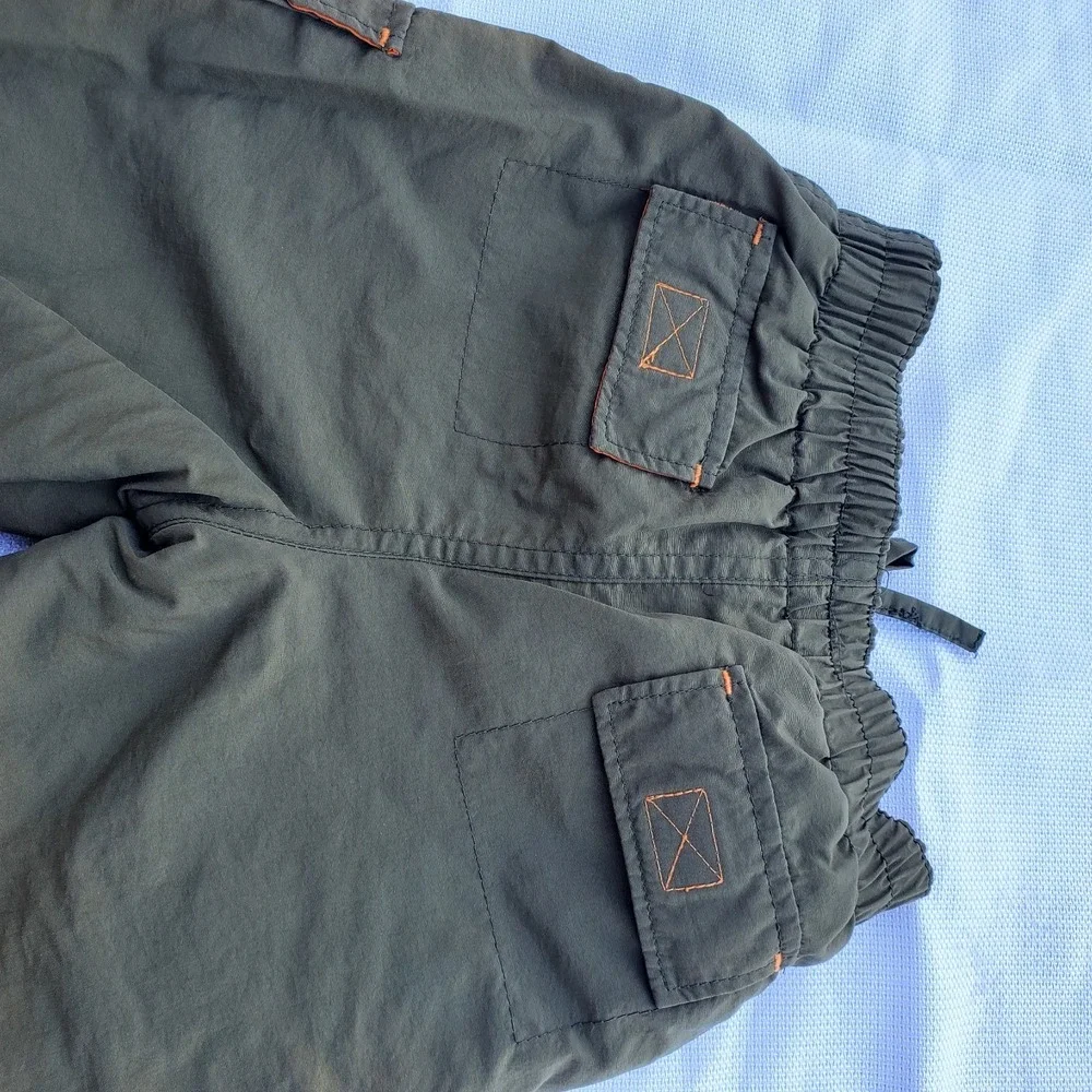 Wonder Kids Boy's Insulated Cargo Pants ◇‎ Army Green ◇ Size 18 Months